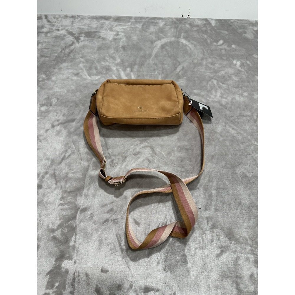 Nanette Lepore Shoulder/Crossbody Bag Multi-Pockets Whiskey Buttery Soft NWT
